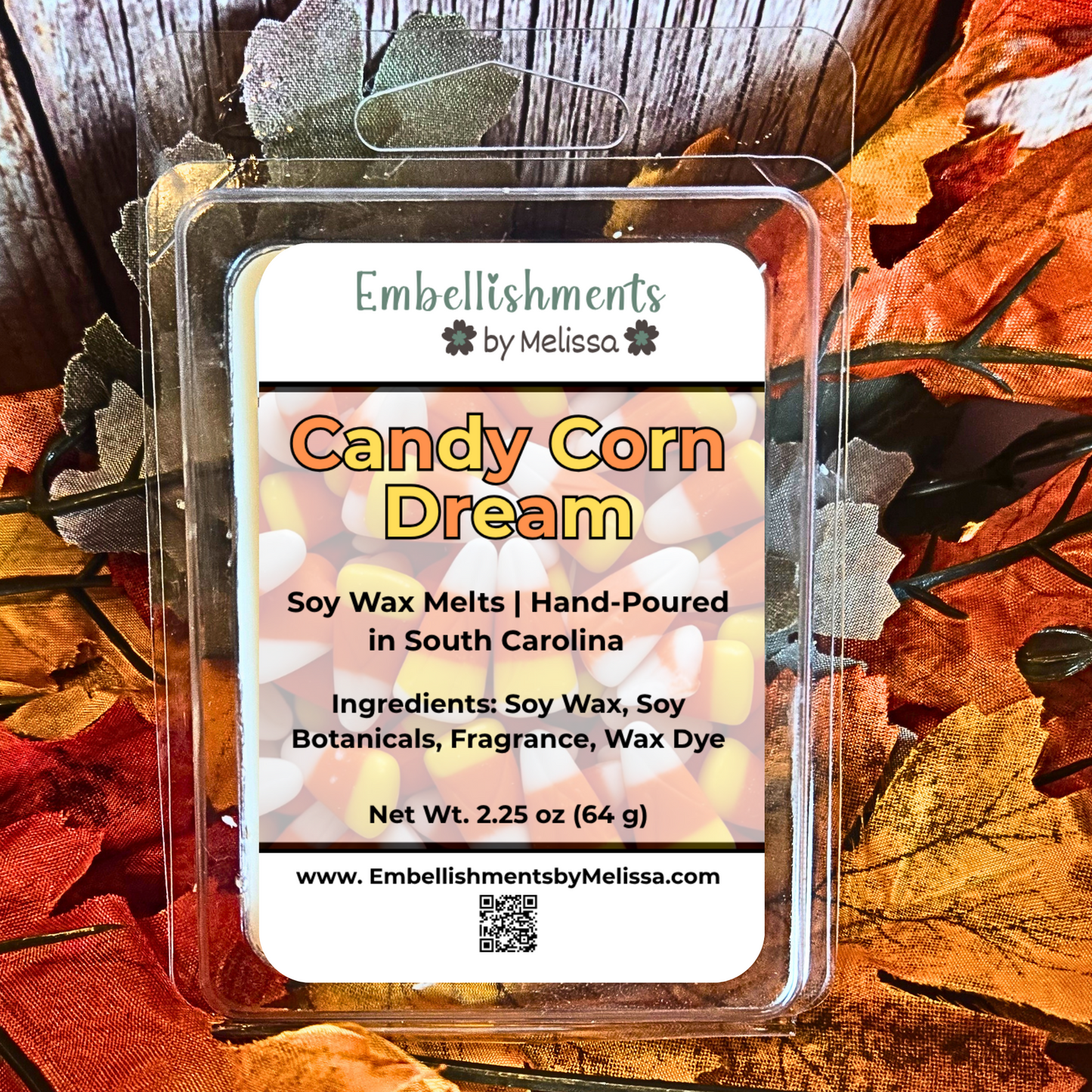 Sweet Candy Corn Dream Soy Wax Melts – Fall Favorite