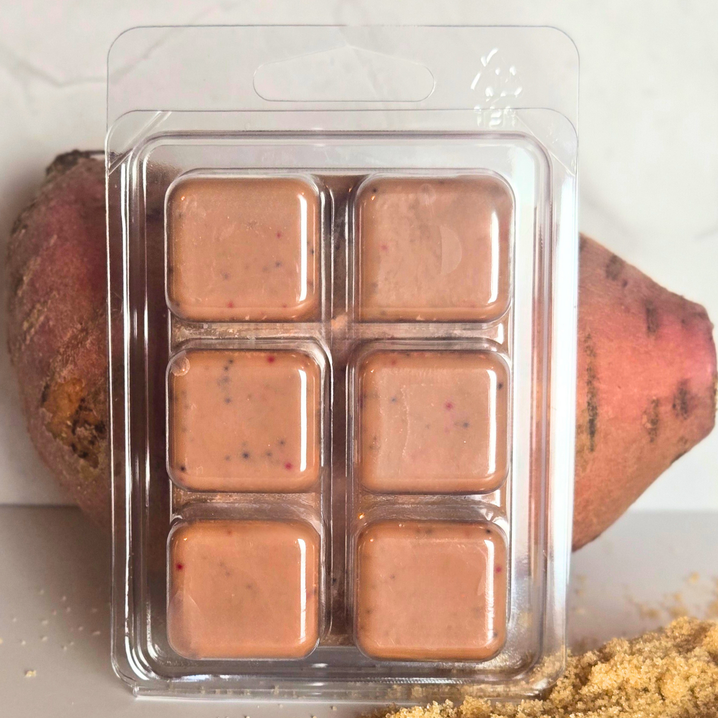Sweet Potato & Brown Sugar Wax Melts – Fall Candle Alternative 2.25 oz (64 g)