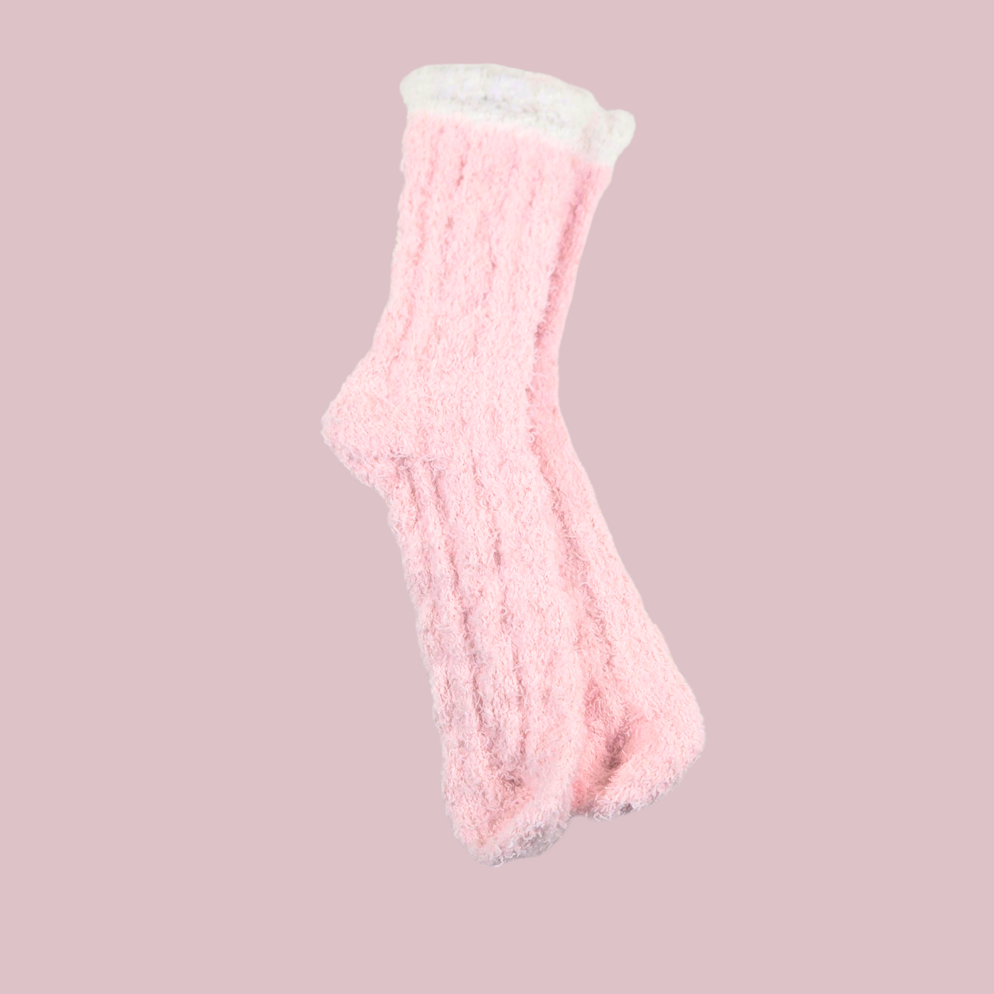 Rose-Themed Gift Box – White Blanket with Pink Ribbon, Pink Socks, Rose Soap & Cute Mug | Cozy Self-Care Set