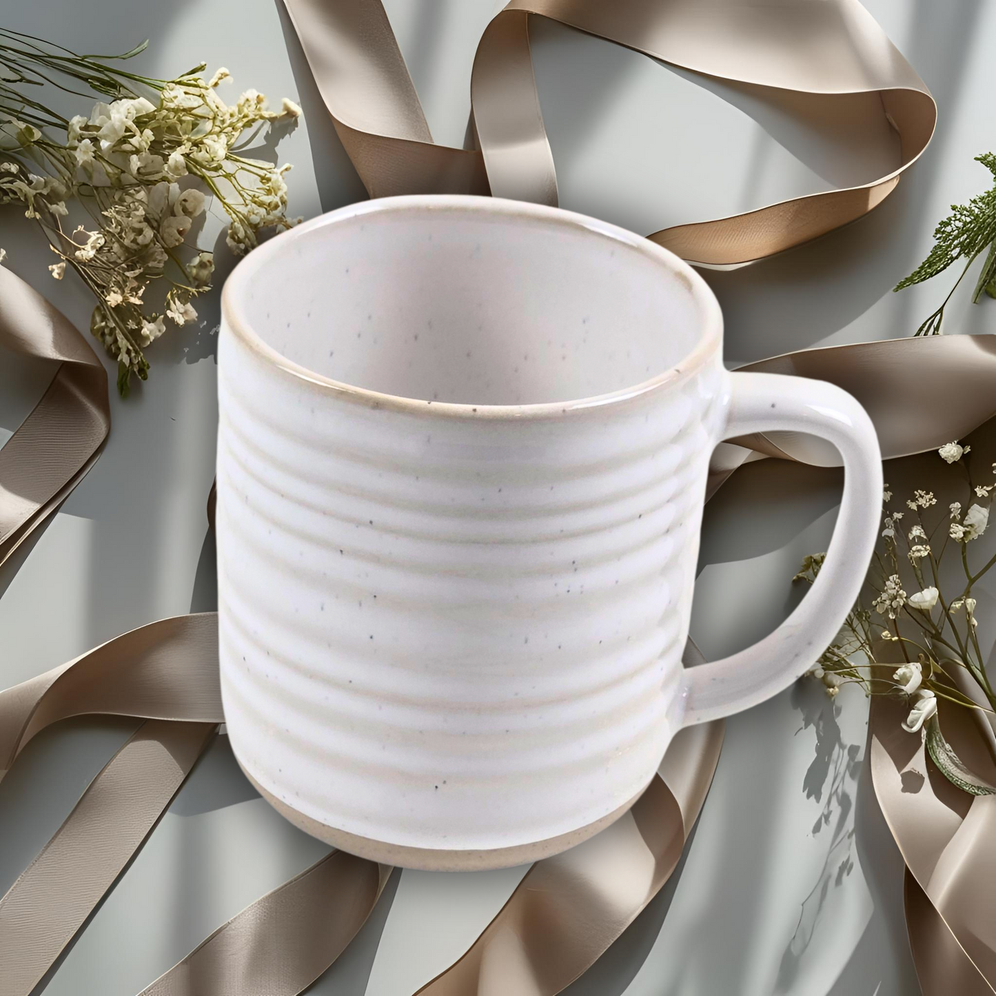 Luxury Neutral-Tone Gift Box with Throw Blanket, Fuzzy Socks, Cashmere & Silk Goat Milk Soap, and Mug