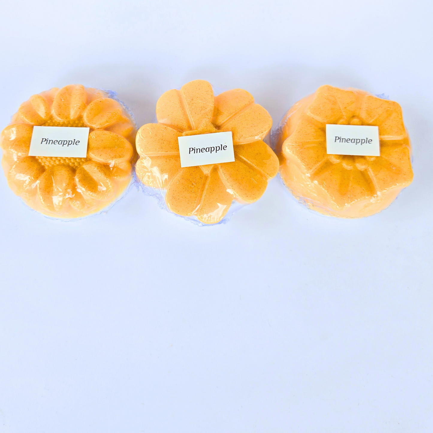 4-Pack Handmade Easter Soaps - Grape, Strawberry, Mango & Pineapple (13 oz)