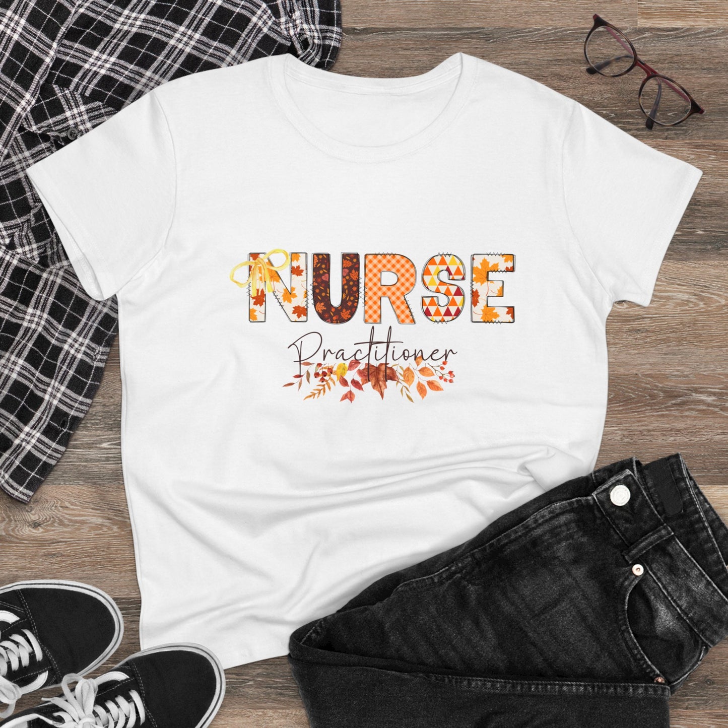 Fall into Care: Nurse Practitioner T-Shirt