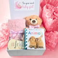 Baby Girl Shower Gift Box | Personalized Newborn Keepsake