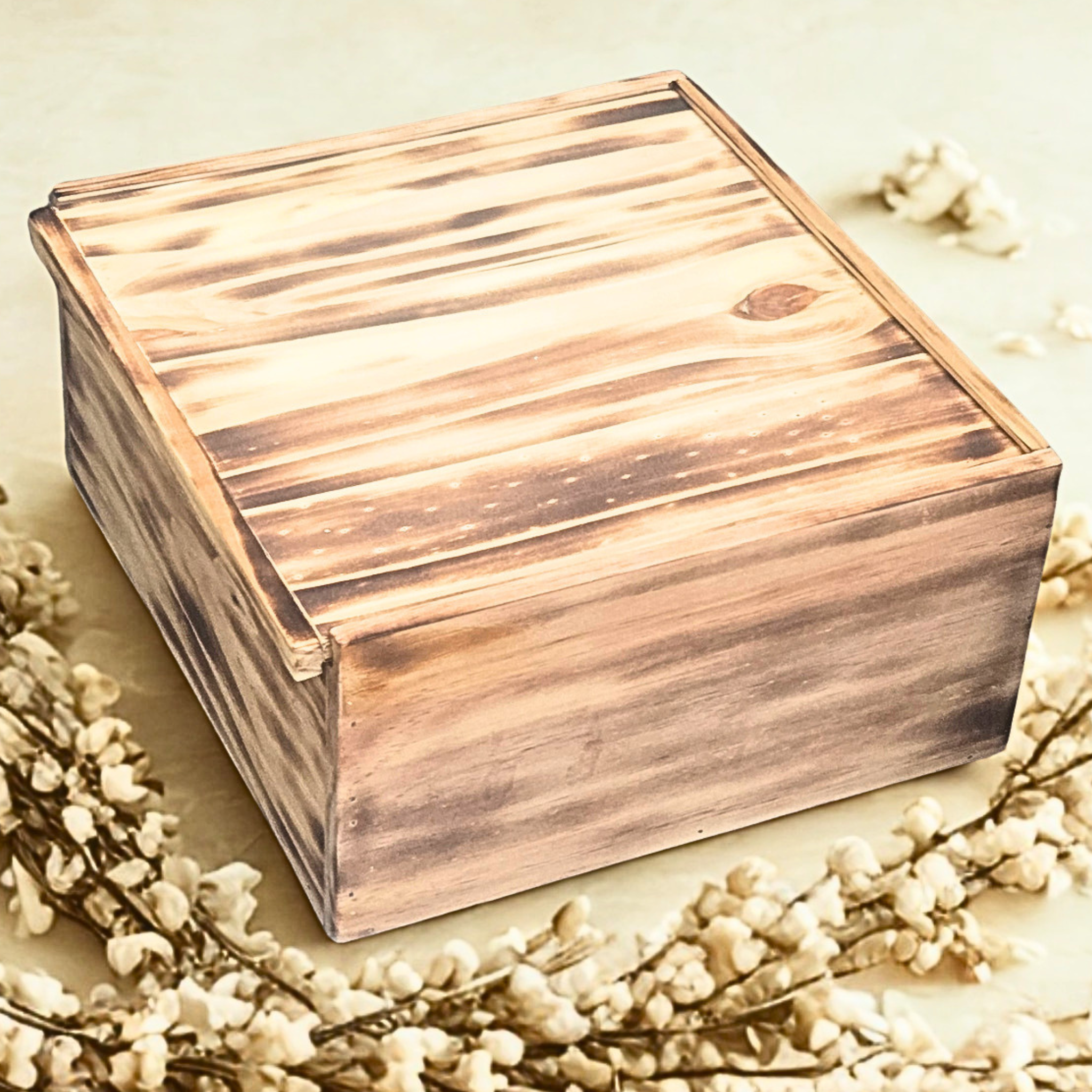Luxury Self Care Gift Set for Women in Wooden Keepsake Box