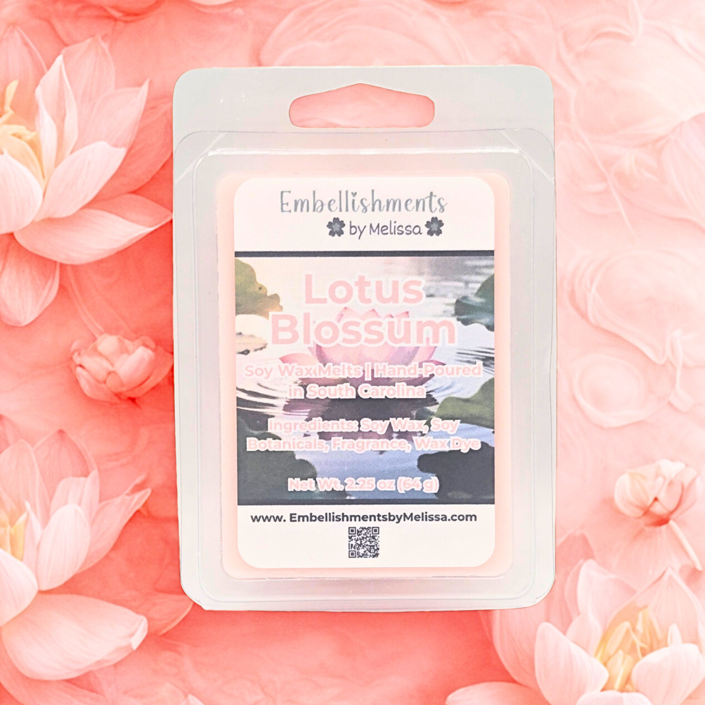 Lotus Blossom Wax Melts – A Fresh Floral Escape 2.25 oz (64 g)