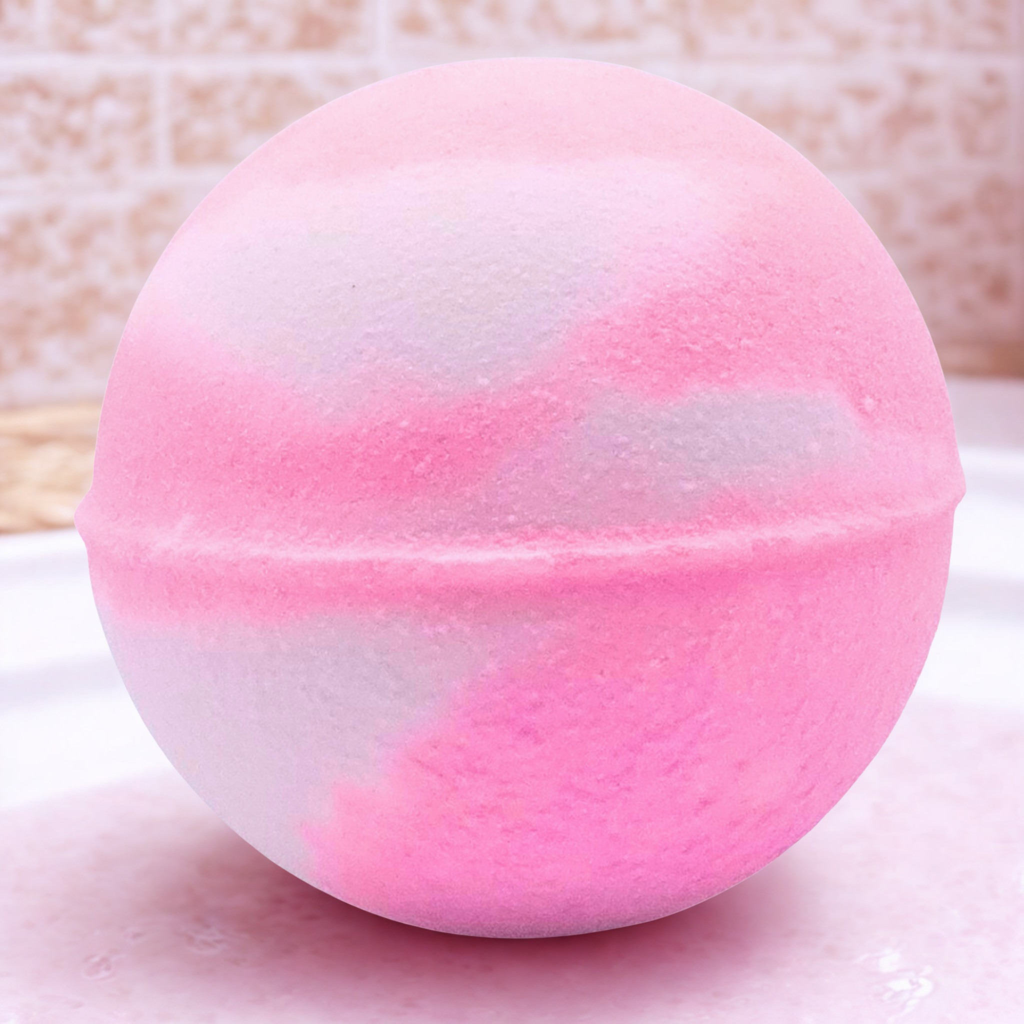 Rose Bliss Bath Bomb – Handcrafted Floral Bath Bomb for Relaxation & Gifting 4 oz (113 g)