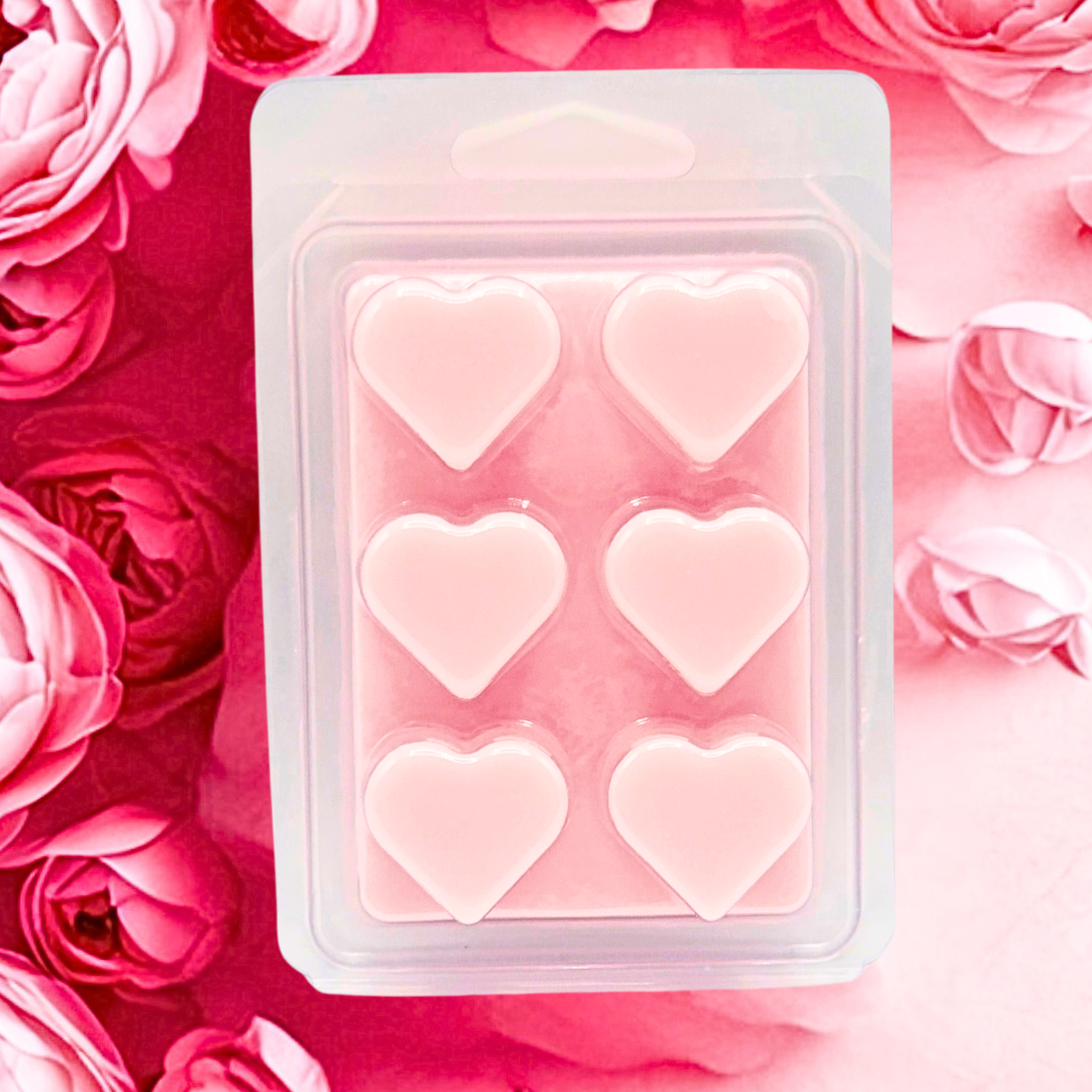 Pink Peony Floral Wax Melts – Elegant Spring Home Fragrance 2.25 oz (64 g)