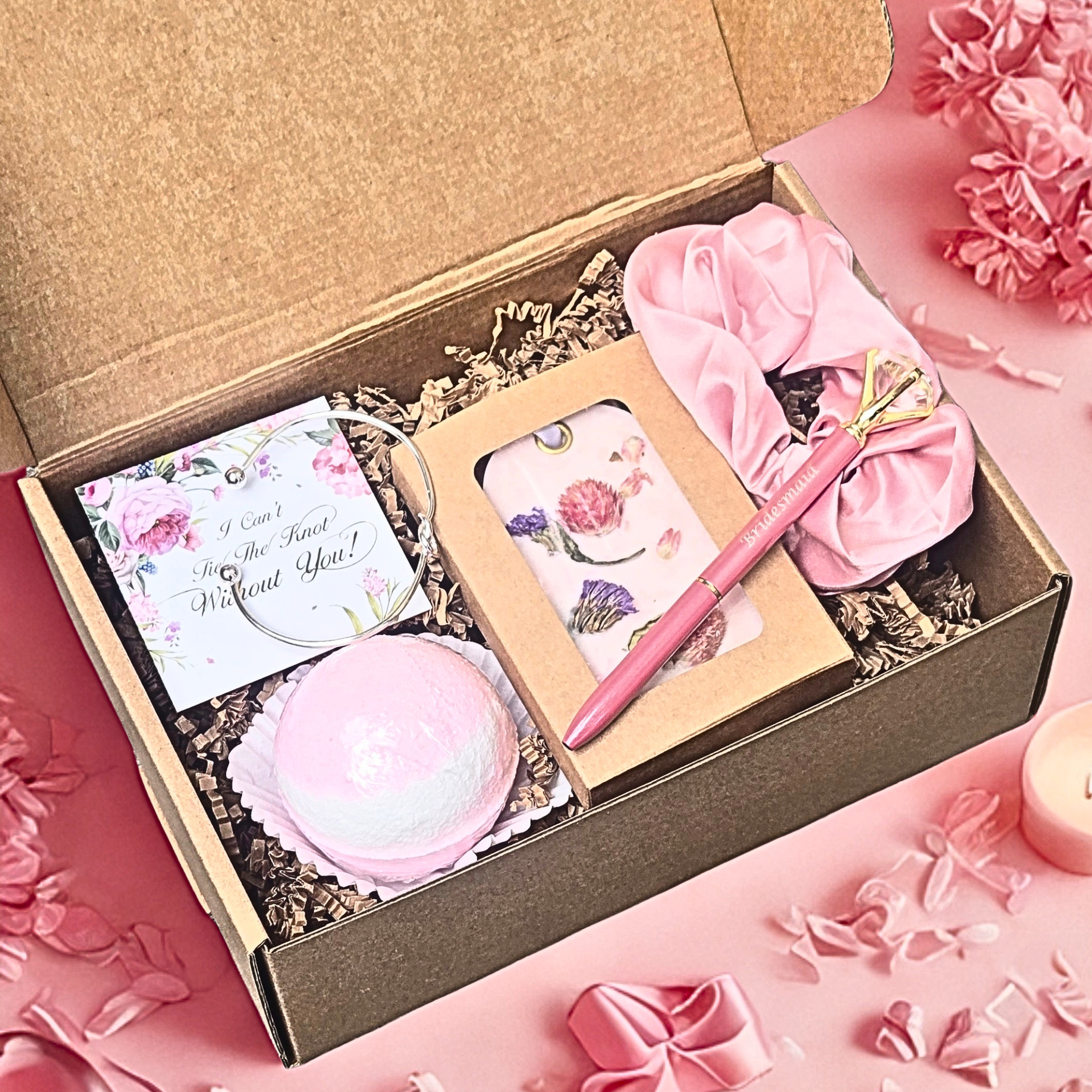 Bridesmaid Proposal Gift Box | Personalized Will You Be My Bridesmaid Gift Set