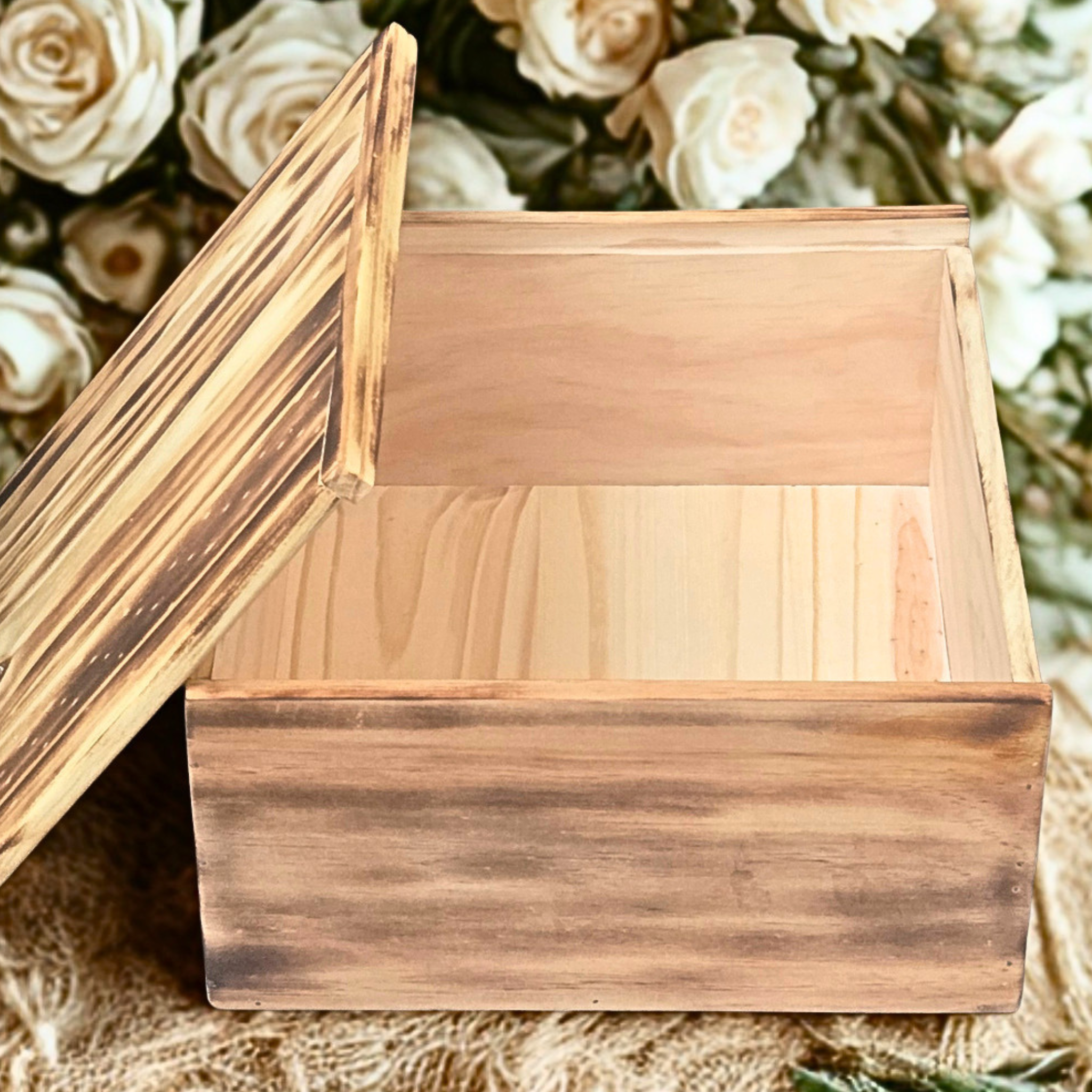 Luxury Self Care Gift Set for Women in Wooden Keepsake Box