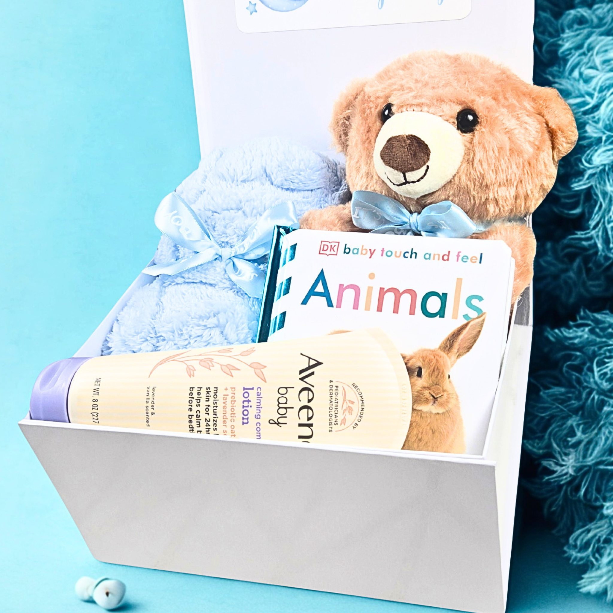 Baby Boy Shower Gift Box | Personalized Newborn Keepsake