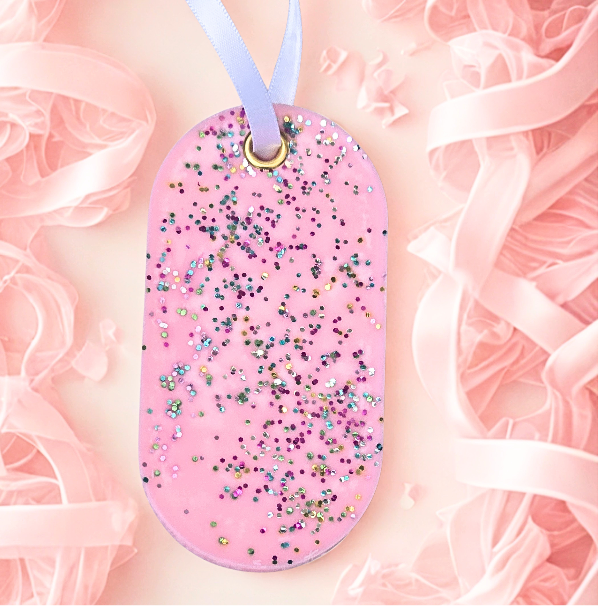 Birthday Cake Scented Soy Wax Sachet | Handcrafted Closet & Drawer Freshener (Oblong) 1.5 oz (43 g)