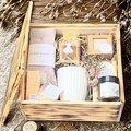 Luxury Self Care Gift Set for Women in Wooden Keepsake Box