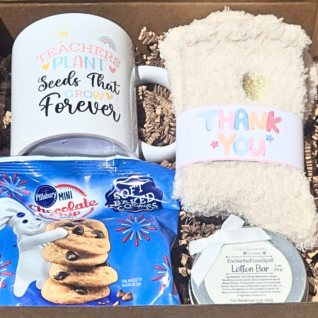 Teacher Appreciation Gift Box | Thoughtful Thank You Gift for Teachers