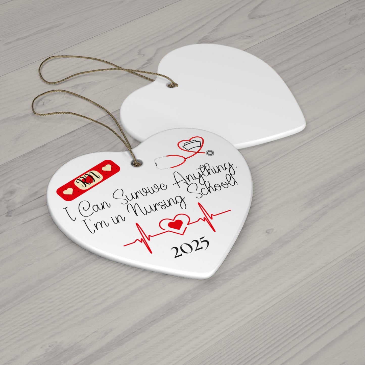 Nursing Student Ornament-Christmas Ornament For Nursing School