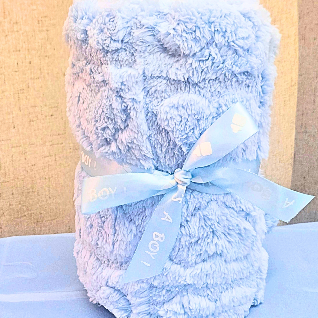 New Baby Boy Shower Gift Basket – Adorable Welcome Baby Gift