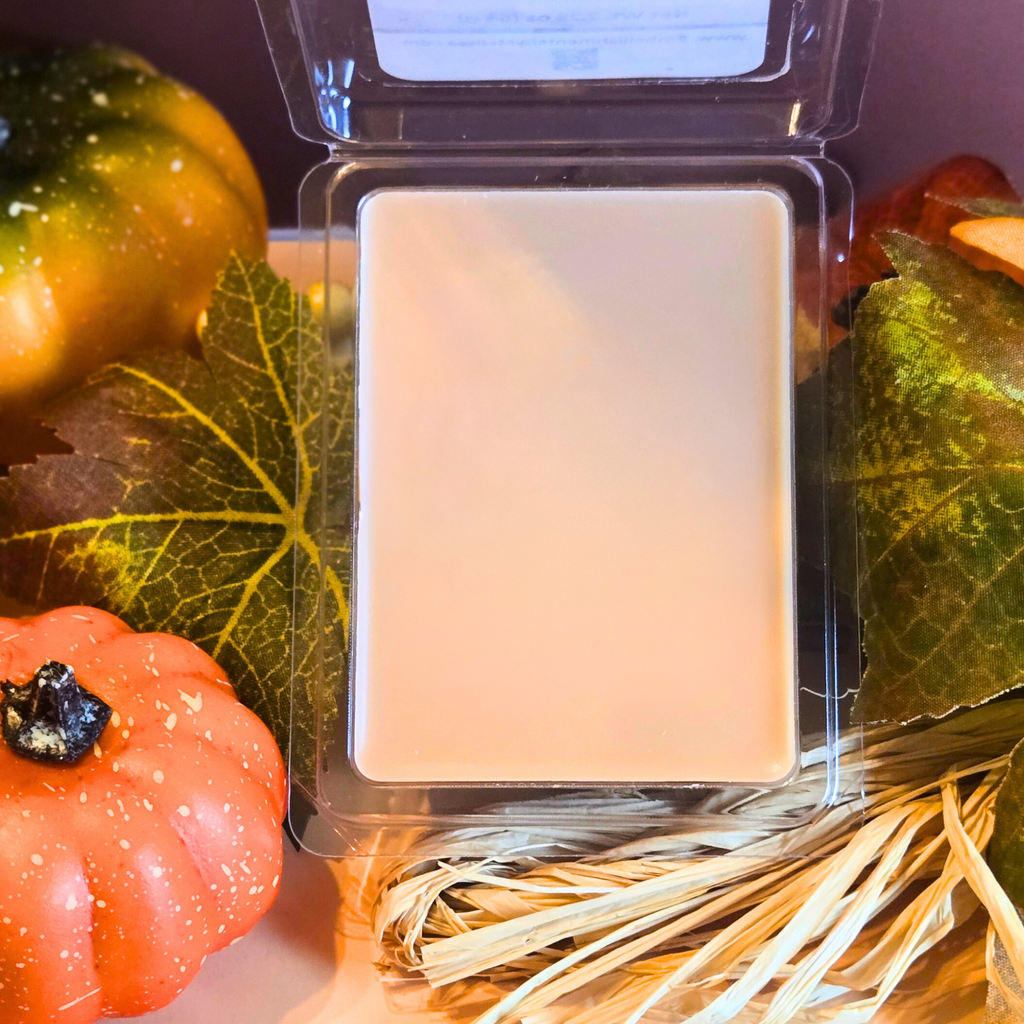 Wax melts with fall elements (interior view).