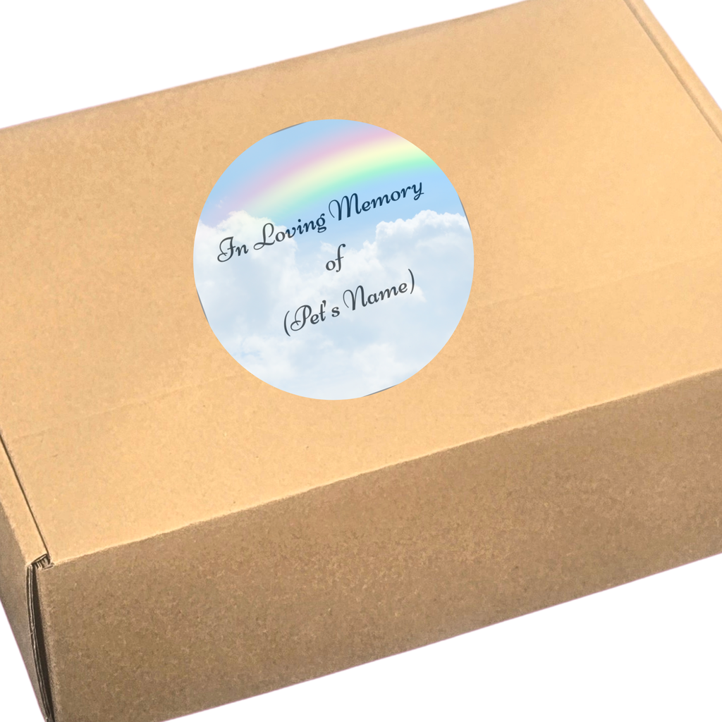 Rainbow Bridge Comfort Gift Set for Dog Owners – Personalized Dog Sympathy Gift