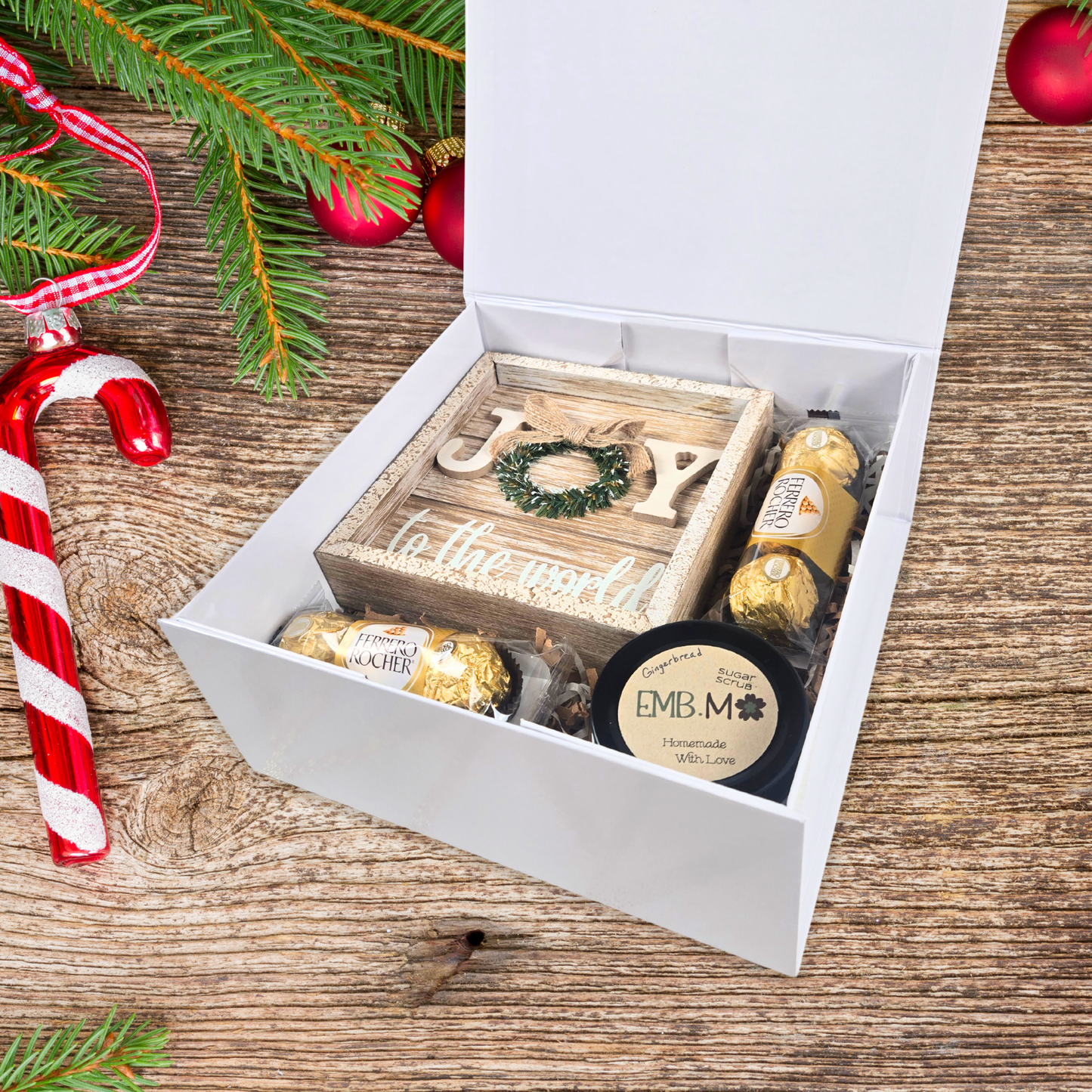 Christmas gift box for women.