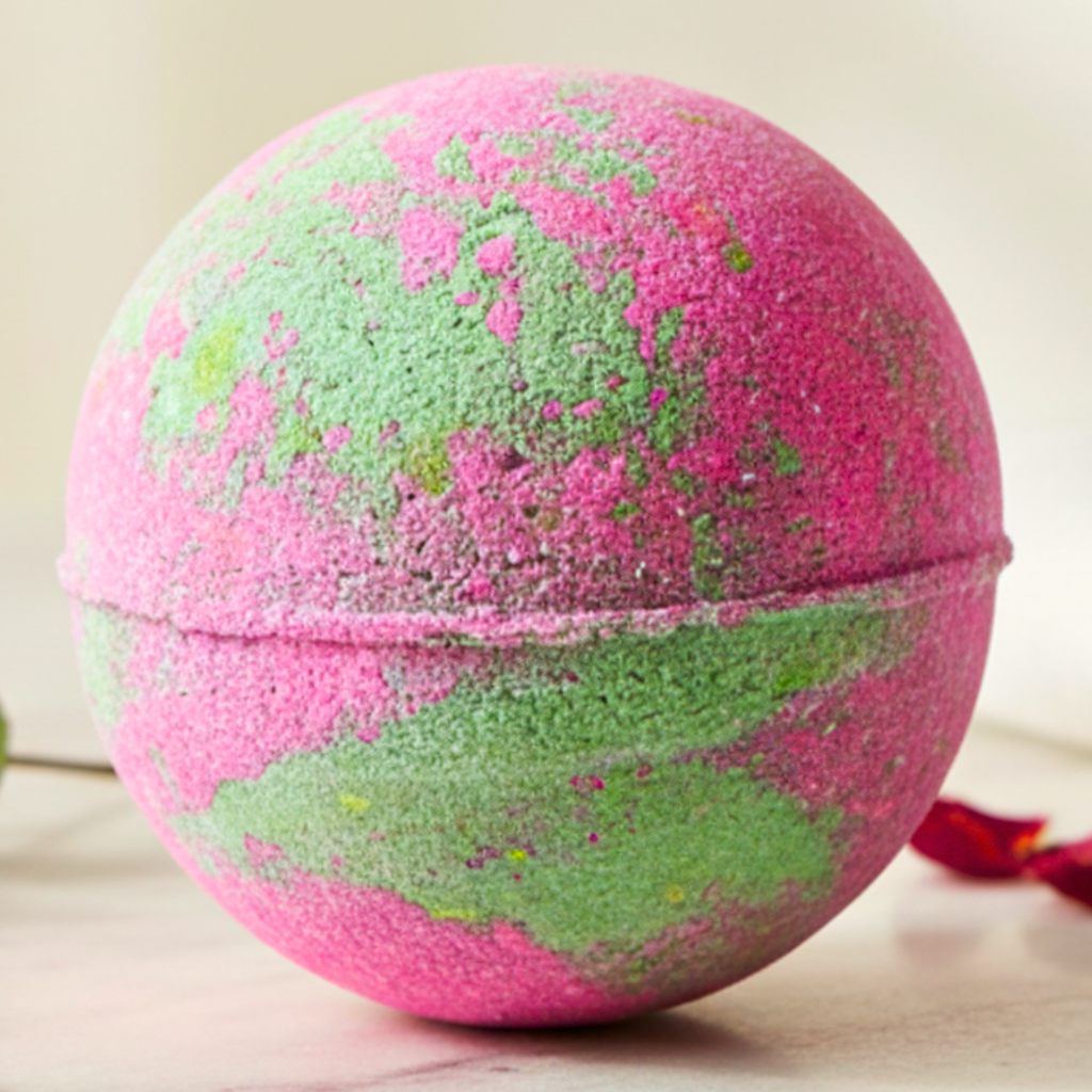 Watermelon Wave Bubbling Bath Bomb | Sweet Fruity Bubble Bath 4.5 oz (128 g)