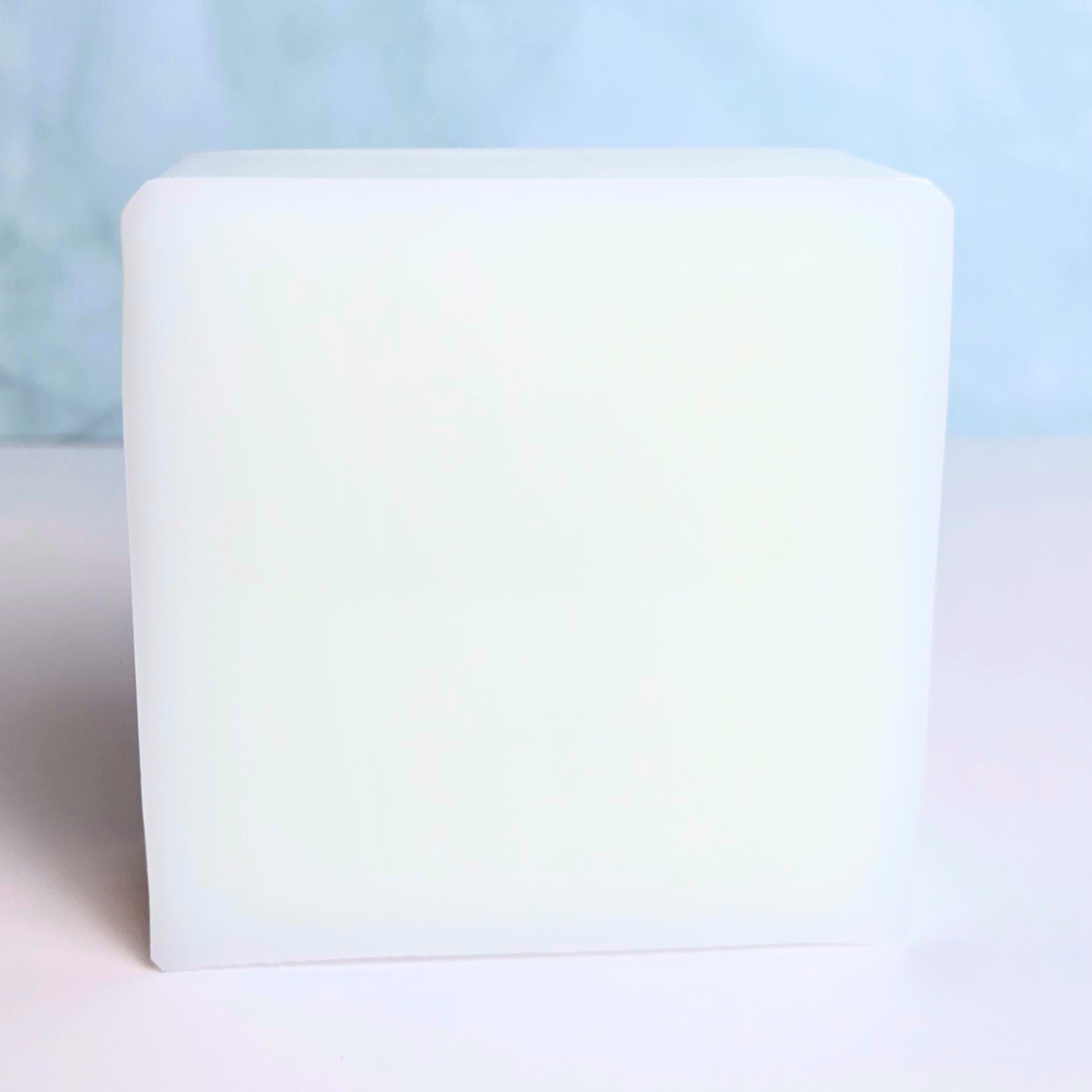 Creamy tea tree oil bar soap.