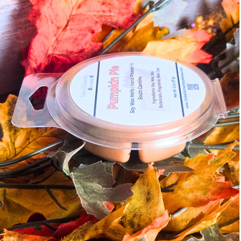Pumpkin Pie Soy Wax Melts – Pie-Shaped