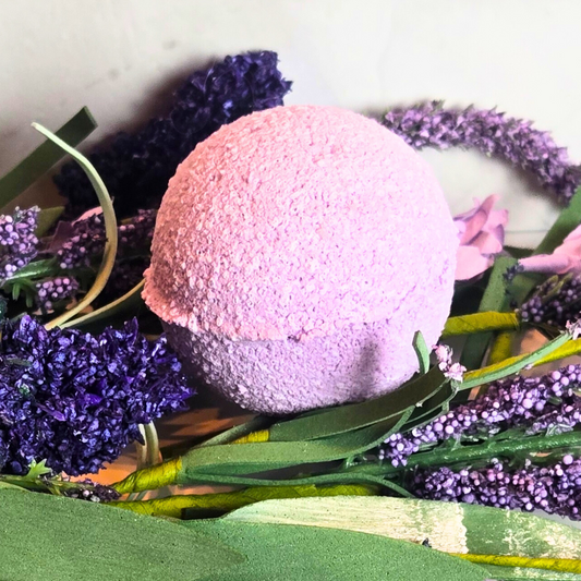 Vanilla Lavender Escape Bath Bomb – Perfect for Gift Boxes & Self-Care 2.2 oz (62 g)