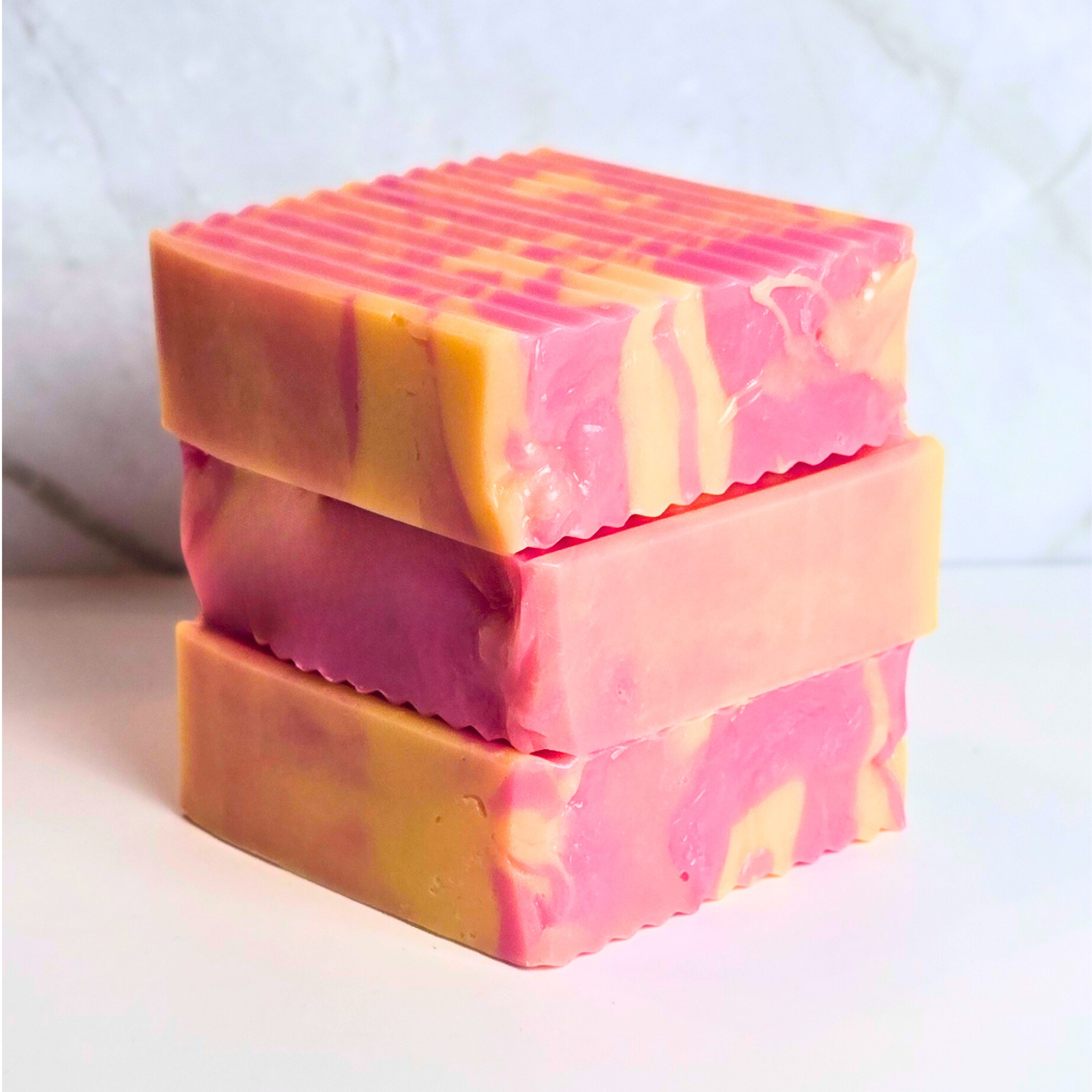 Citrus & Plum Goat Milk Soap Bar – Handmade with Fruity Fragrance (5 oz)