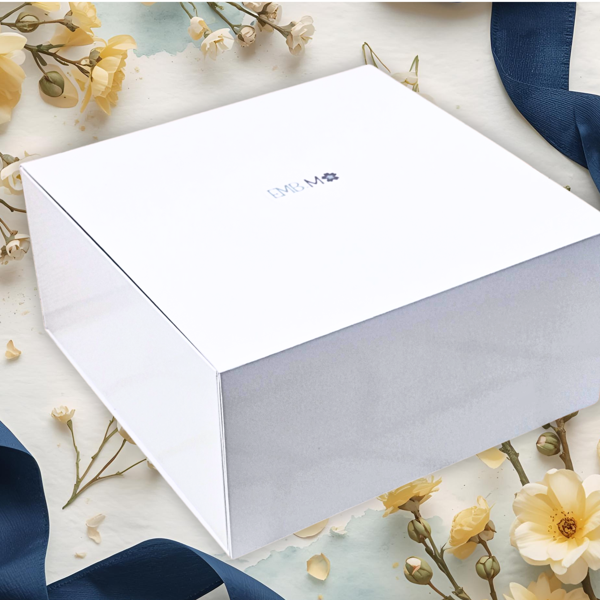 Southern Hospitality Gift Box – Cozy Navy Throw, Floral Mug, ‘Bless Your Heart’ Decor, Fuzzy Socks & Chocolates