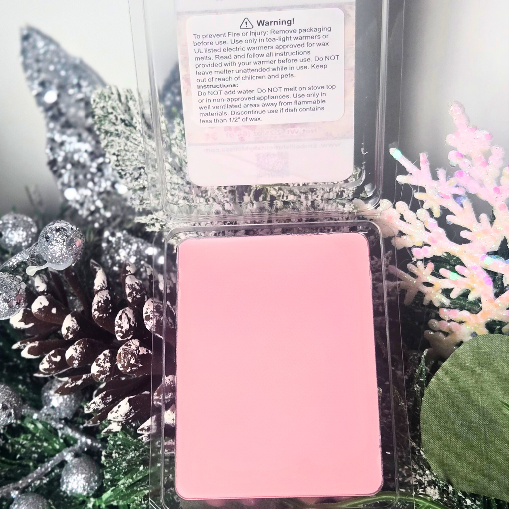 Soy Botanical Blend Wax Melts | Home for Christmas Collection – Cozy Scents of Peaceful Evening, Cinnamon Hearth, Season’s Glow & Kitchen Warmth 2.25 oz (64 g)