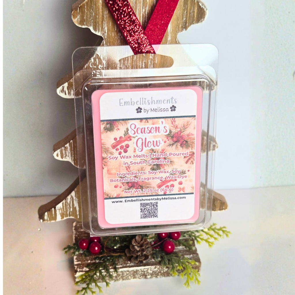 Christmas Tree Decor Set with Wax Melts | Holiday Home Fragrance Gift