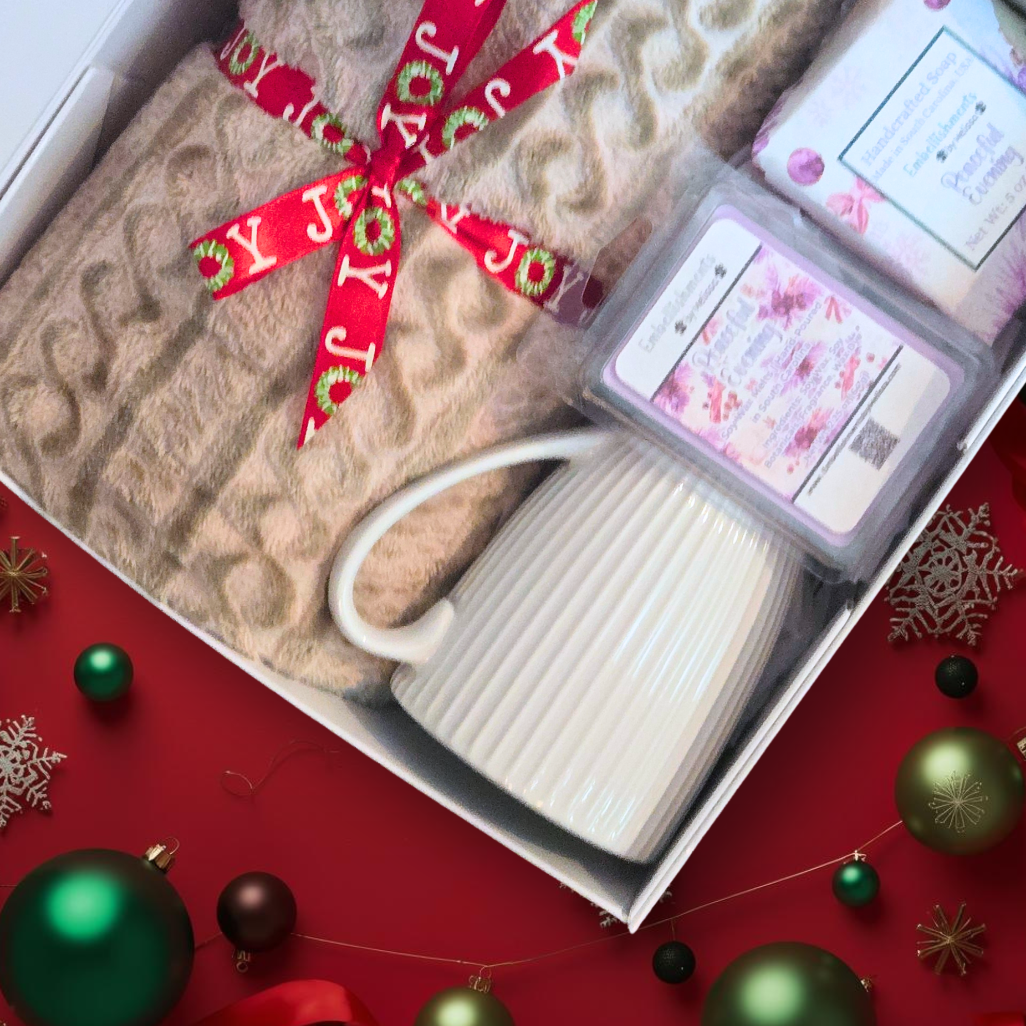 Holiday Gift Box in Peaceful Evening Scent – Relaxing Christmas Gift Set