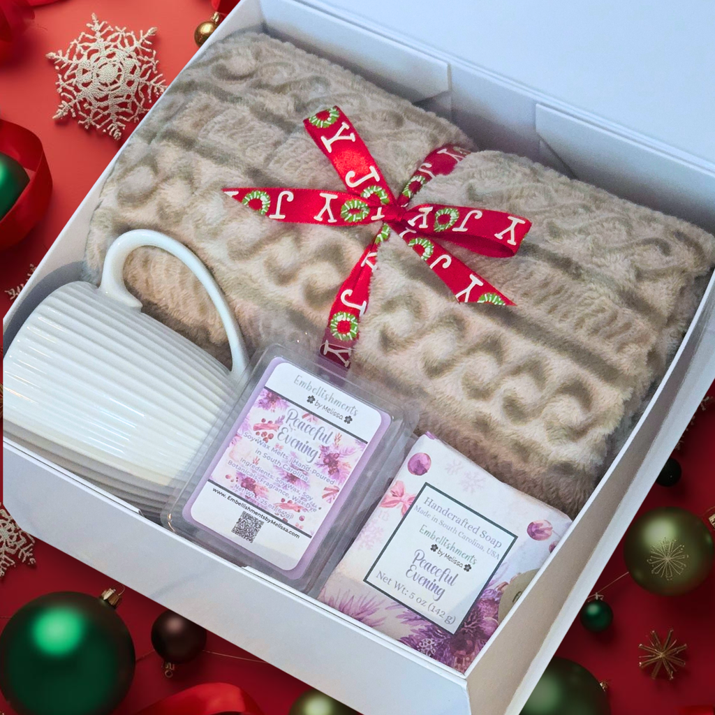 Holiday Gift Box in Peaceful Evening Scent – Relaxing Christmas Gift Set
