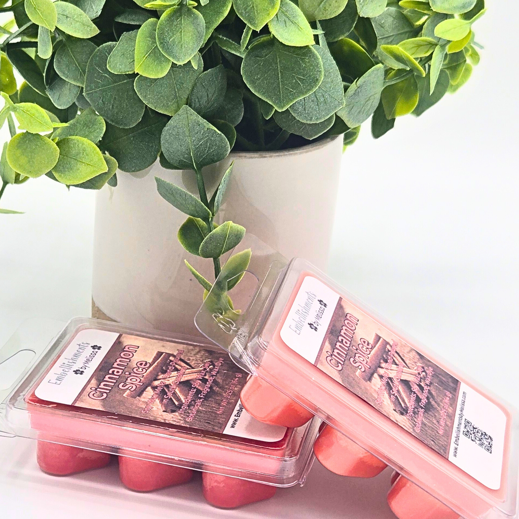 Cinnamon Spice Soy Wax Melts | Warm, Comforting Home Fragrance 2.25 oz (64 g)