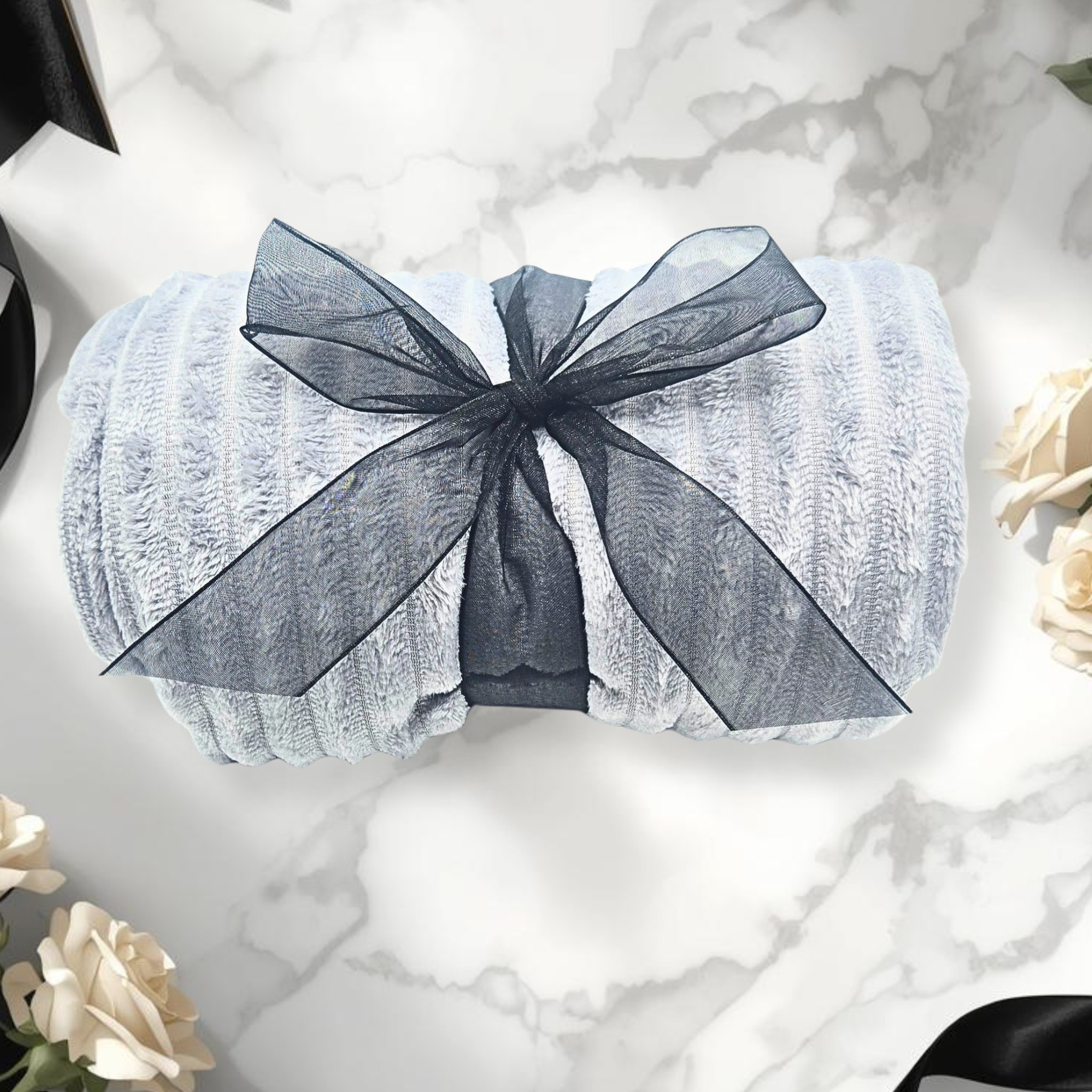 Luxury Black Gift Set for Her | Self-Care, Accessories & Chocolate