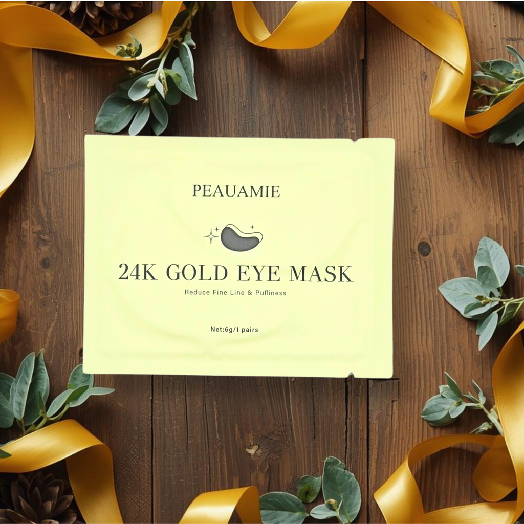 Bee Happy Gift Set for Women – Bee Decor, Honey Lip Balm, Hand Cream & 24K Gold Eye Mask