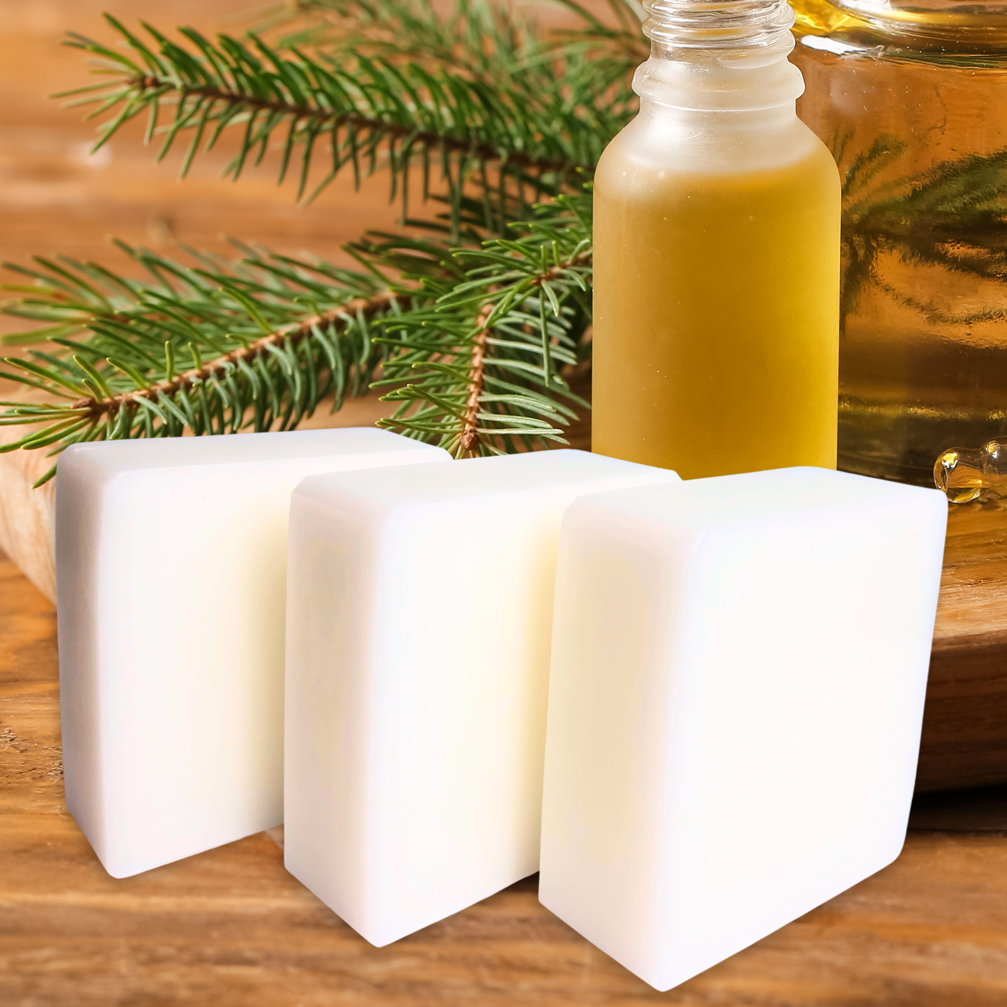 Tea Tree Oil Bar Soap with Goat Milk – For Face and Body (4.5 - 5 oz)