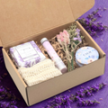 Vanilla Lavender Escape Gift Box for Mom | Calming Self Care Gift Set