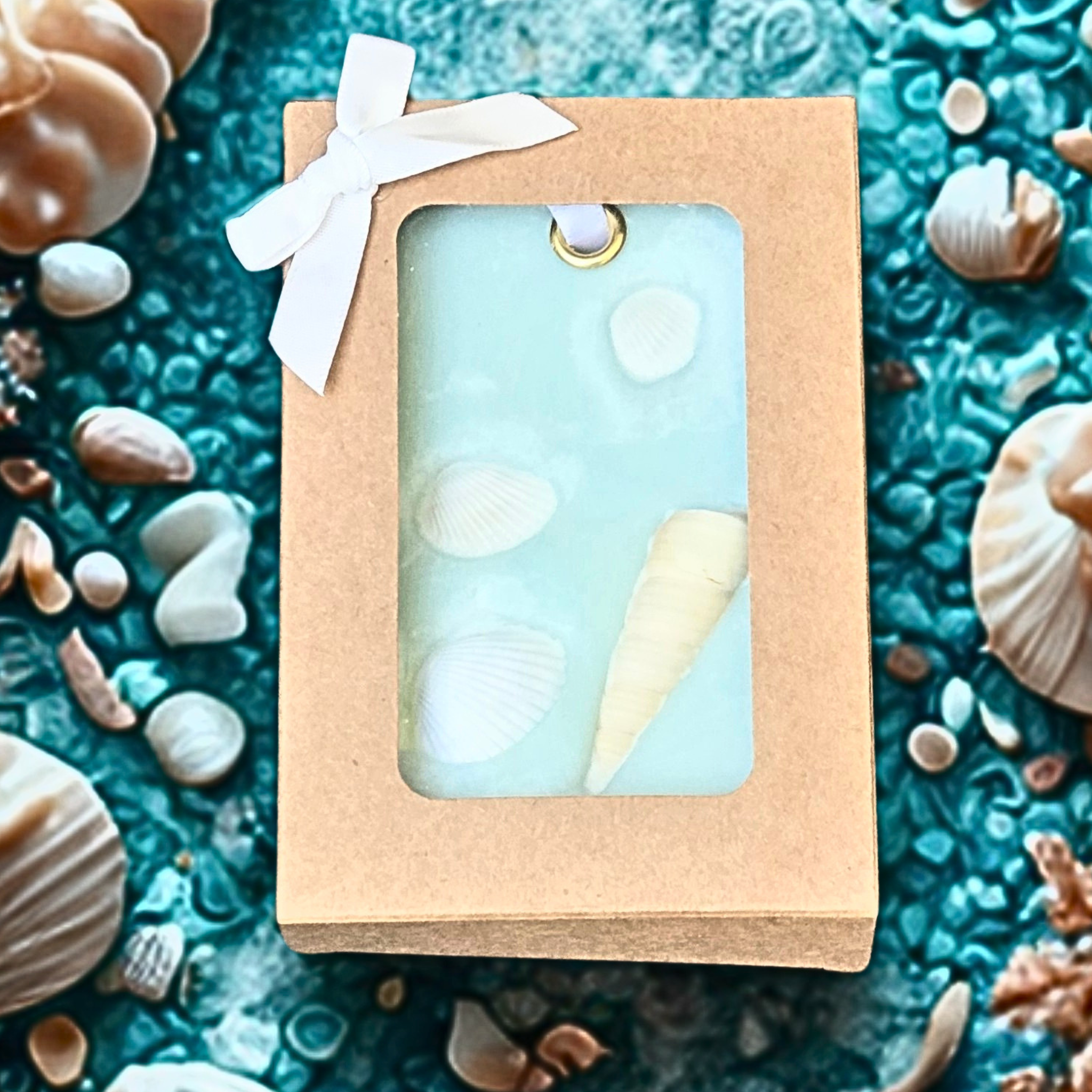 Piña Colada Shores Wax Sachet, – Wedding, Bridal Shower & Baby Shower Favors | Long-Lasting Home Fragrance Gifts 1.5 oz (43 g)