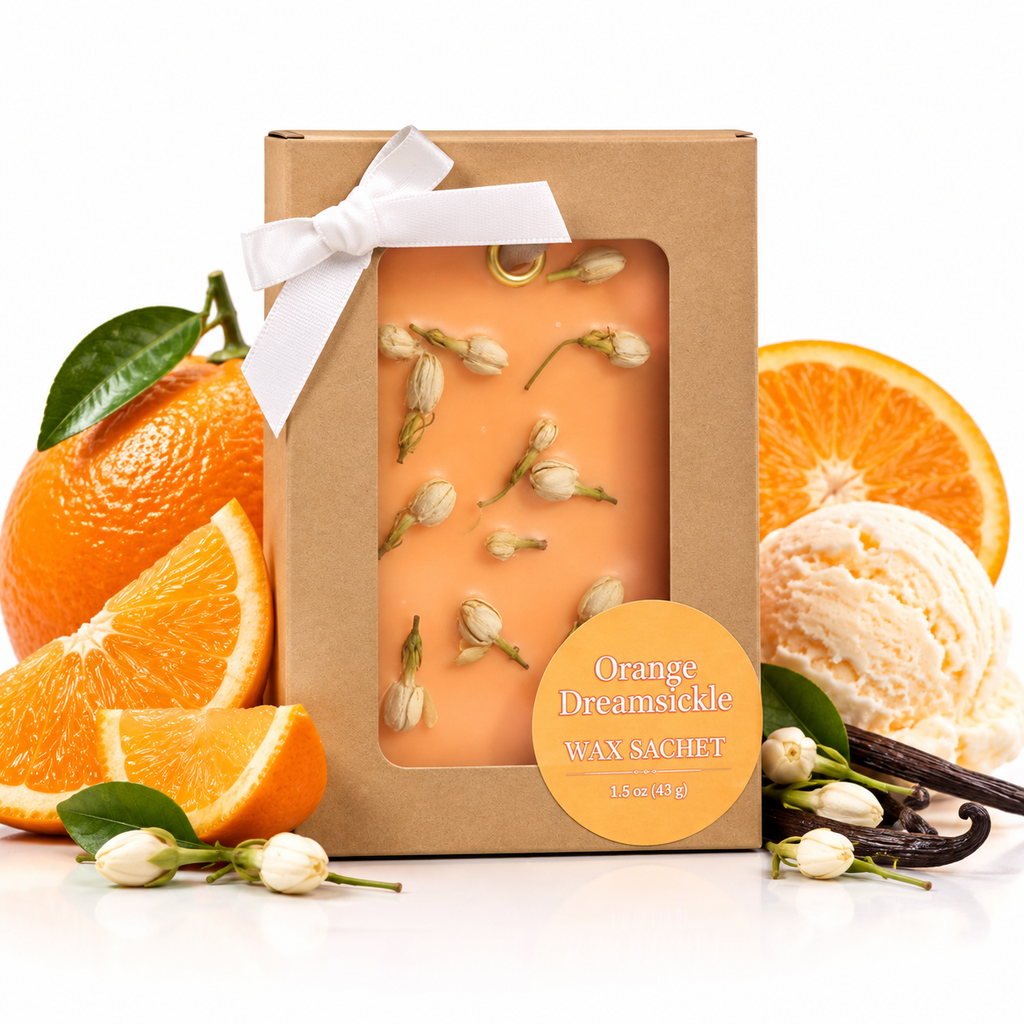Orange Dreamsicle Soy Wax Sachets