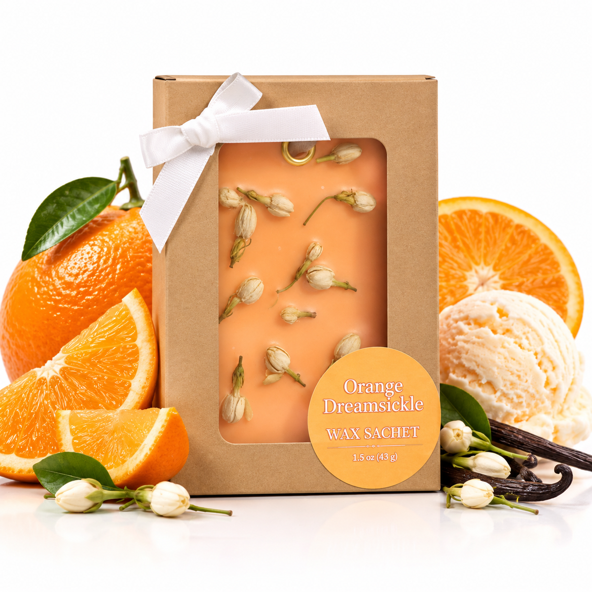 Orange Dreamsicle Soy Wax Sachets