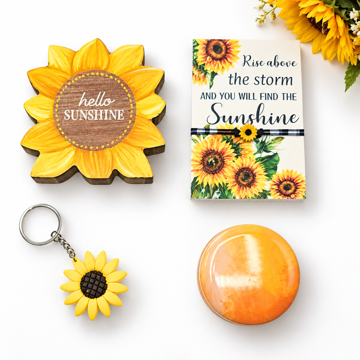 Sunflower Gift Set – A Uplifting Care Package to Brighten Her Day