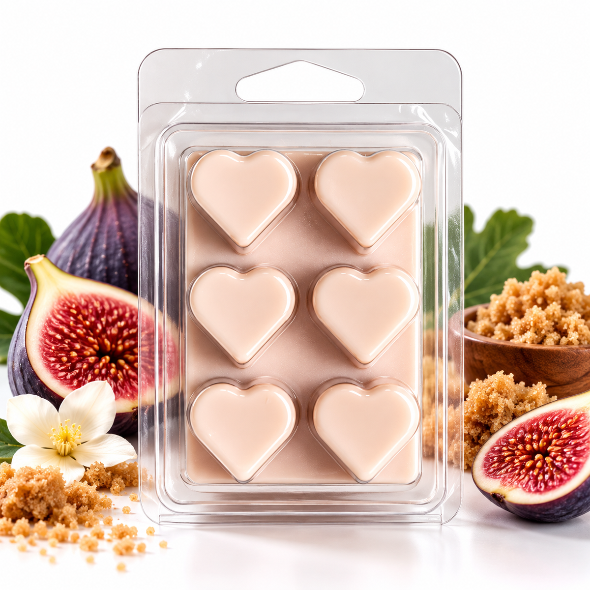 Brown Sugar & Fig Soy Wax Melts – Natural, Handmade Scented Wax 2.25 oz (64 oz)