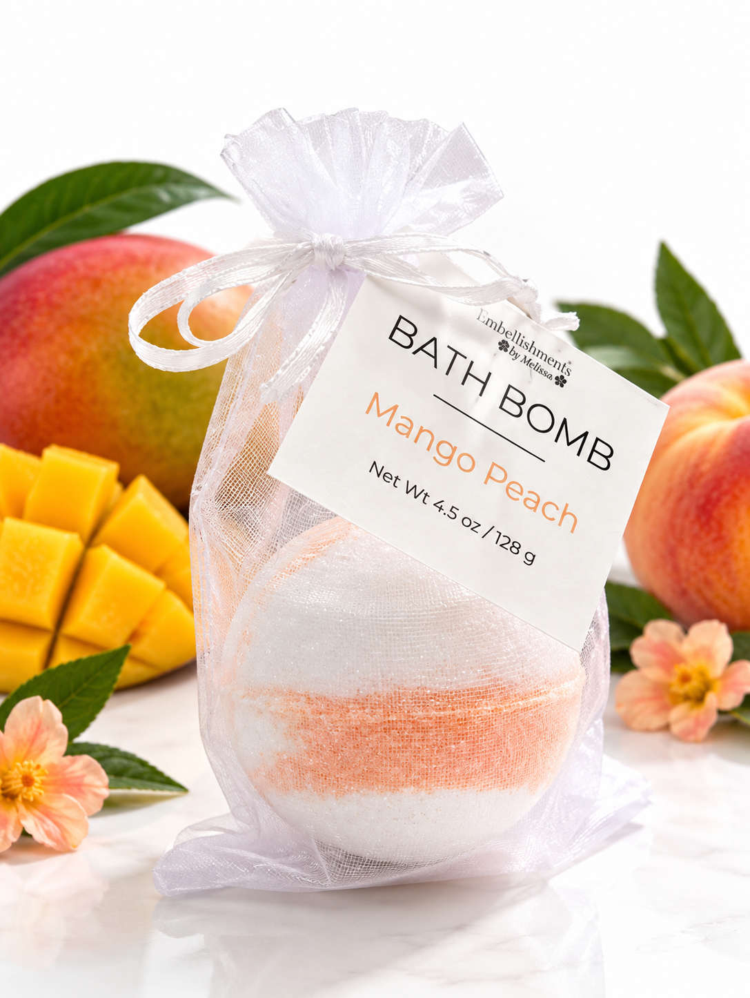 Mango Peach Bath Bomb
