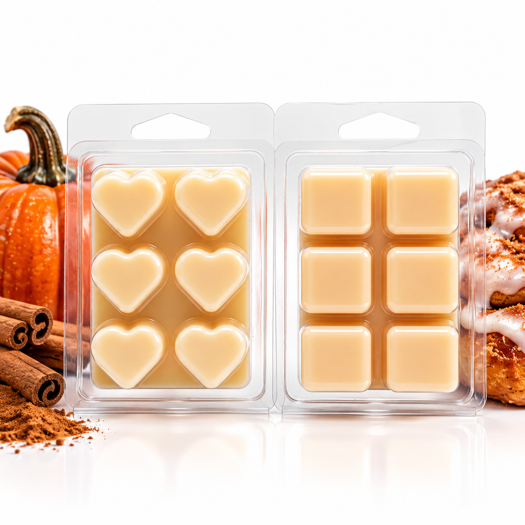 Pumpkin Cinnamon Bun Wax Melts – Cozy Fall Scent