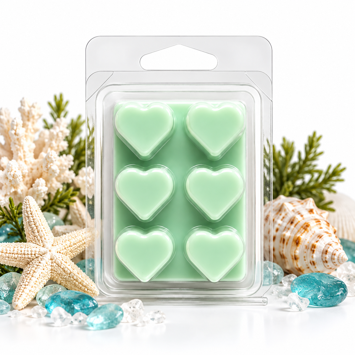 Crystal Surf Soy Wax Melts – Ocean Breeze Scented Home Fragrance  2.25 oz (64 g)