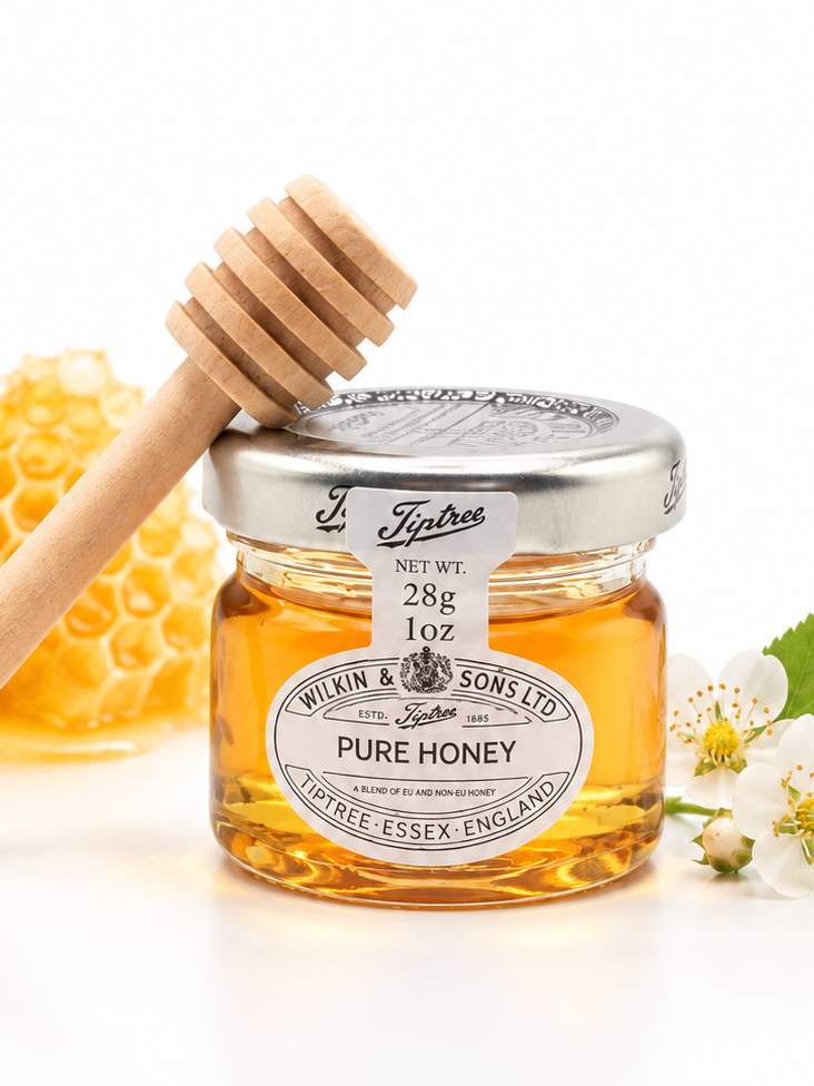 Tiptree Pure Honey 1 oz Mini Jar – Sweet Gift & Stocking Stuffer