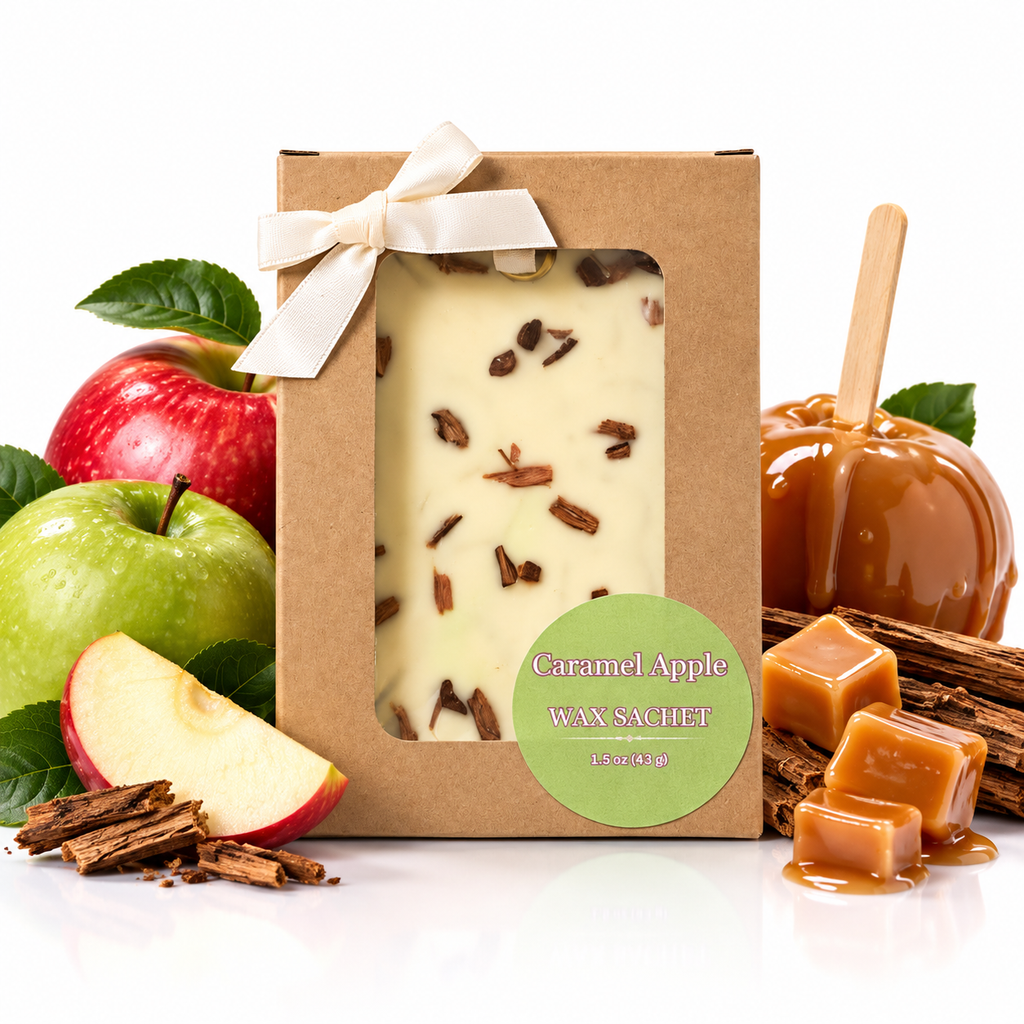 Caramel Apple Botanical Wax Sachet – Fall Home Fragrance