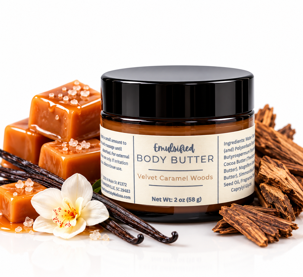 Velvet Caramel Woods Emulsified Body Butter