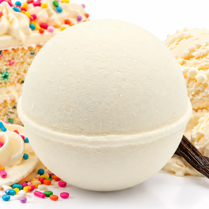 Cake Batter & Ice Cream Bath Bomb