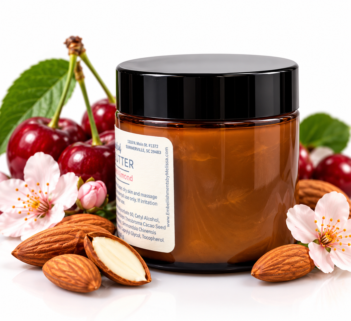 Sweet Cherry Almond Emulsified Body Butter